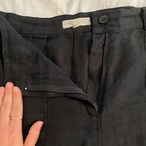 First rite linen cargo trousers S